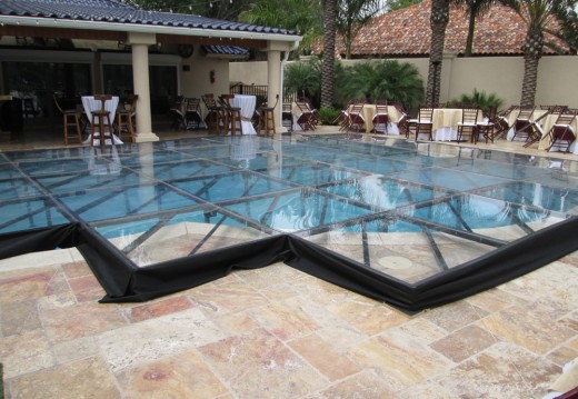 Clear Pool Cover