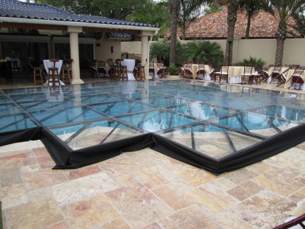 Clear Pool Cover