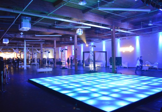 Blacklight Dance Floor
