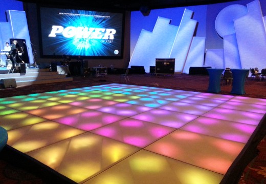 LED Dance Floor Corporate Party