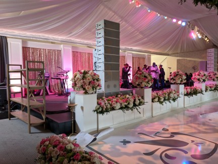Wedding With Rotating Stage