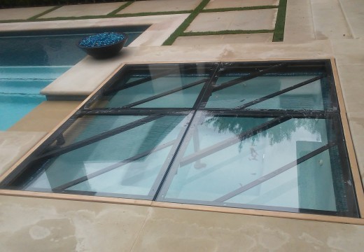 Clear Hot-Tub Cover