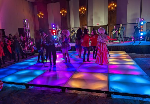 LED Dance Floor theme party
