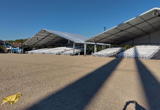 Seating with Clear Span Tents